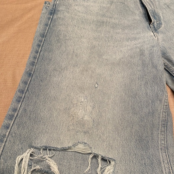 Levis Silver Tab Jeans 36x34 Loose Distressed Tapered Leg Denim Cotton -NWT - Picture 7 of 13